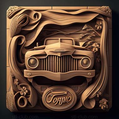 3D мадэль Ford Comte (STL)